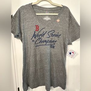 NWT Red Sox World Series Champions